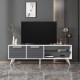 TV Stand Noyan - White, Anthracite White
Anthracite TV Stand Noyan - White, Anthracite White
Anthracite