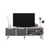 TV Stand Noyan - White, Anthracite White
Anthracite