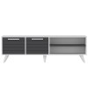TV Stand Noyan - White, Anthracite White
Anthracite