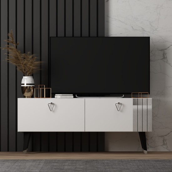 TV Stand Tarab - White White TV Stand Tarab - White White