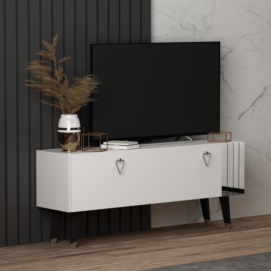 TV Stand Tarab - White White TV Stand Tarab - White White