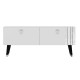 TV Stand Tarab - White White TV Stand Tarab - White White