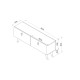 TV Stand Tarab - Anthracite Anthracite TV Stand Tarab - Anthracite Anthracite