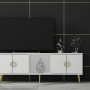 TV Stand Cey - White White