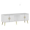 TV Stand Cey - White White