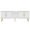 TV Stand Cey - White White