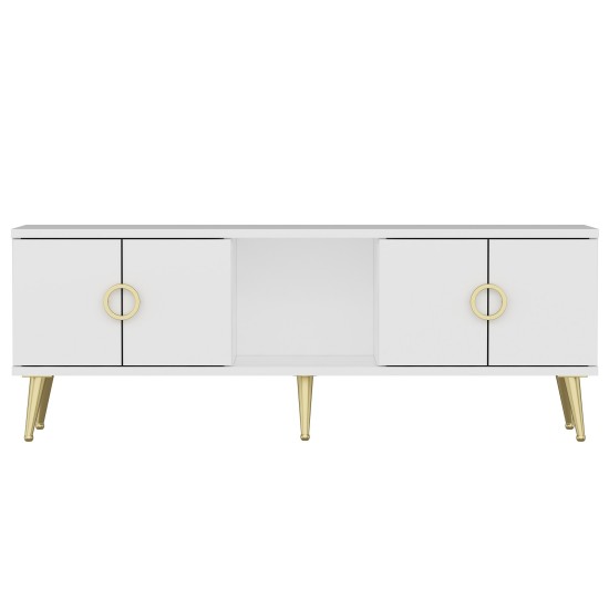 TV Stand Cey - White White