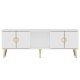 TV Stand Cey - White White