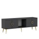 TV Stand Cey - Anthracite Anthracite TV Stand Cey - Anthracite Anthracite