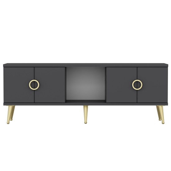 TV Stand Cey - Anthracite Anthracite TV Stand Cey - Anthracite Anthracite