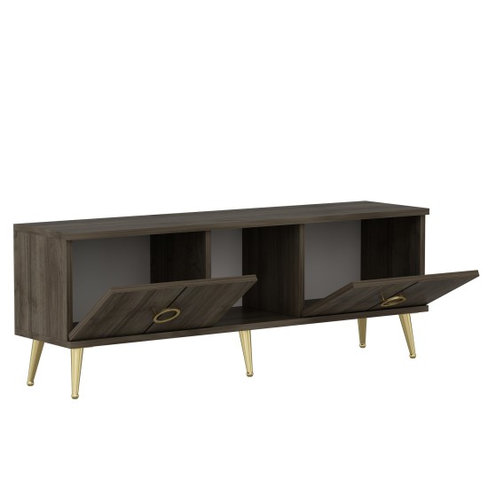 TV Stand Cey - Walnut Walnut TV Stand Cey - Walnut Walnut