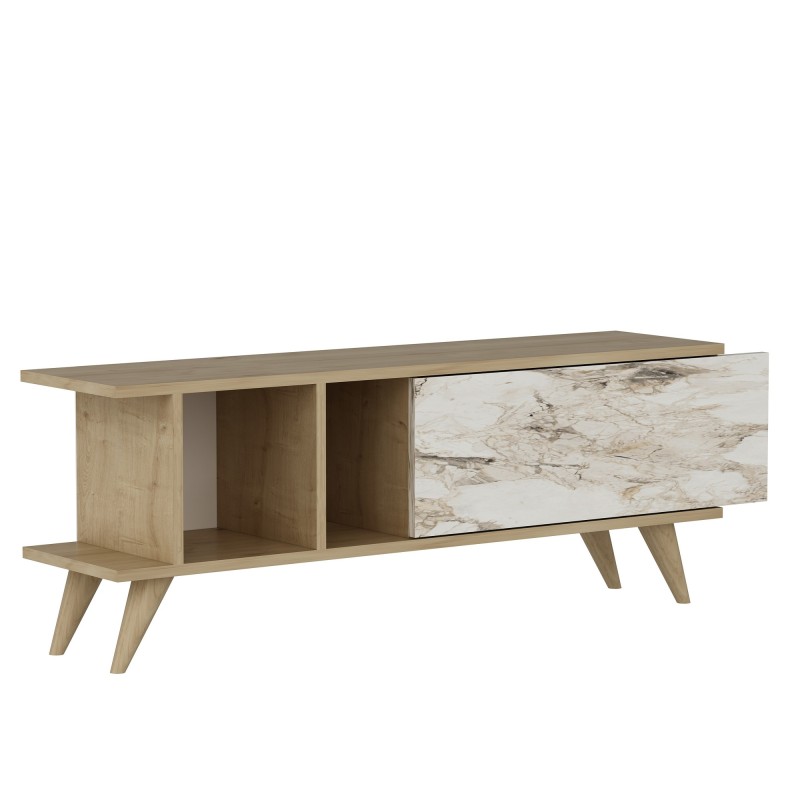 TV Stand Liberty - Sapphire Oak, Marble Sapphire Oak
Marble