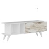TV Stand Liberty - White, Marble White
Marble