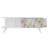 TV Stand Liberty - White, Marble White
Marble