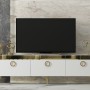 TV Stand Safar - White White