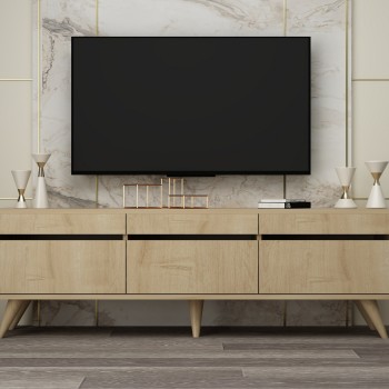 TV Stand River - Sapphire Oak Sapphire Oak