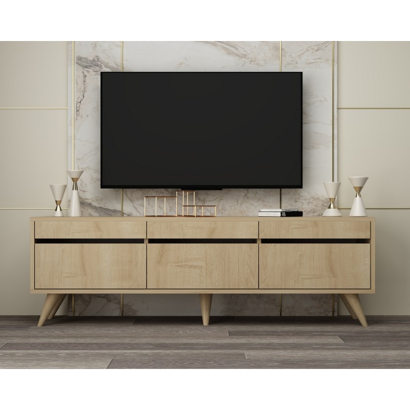 TV Stand River - Sapphire Oak Sapphire Oak