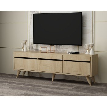 TV Stand River - Sapphire Oak Sapphire Oak