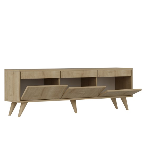 TV Stand River - Sapphire Oak Sapphire Oak TV Stand River - Sapphire Oak Sapphire Oak