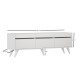 TV Stand River - White White TV Stand River - White White
