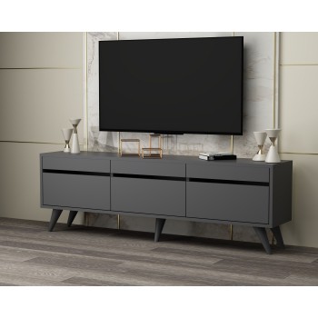 TV Stand River - Anthracite Anthracite