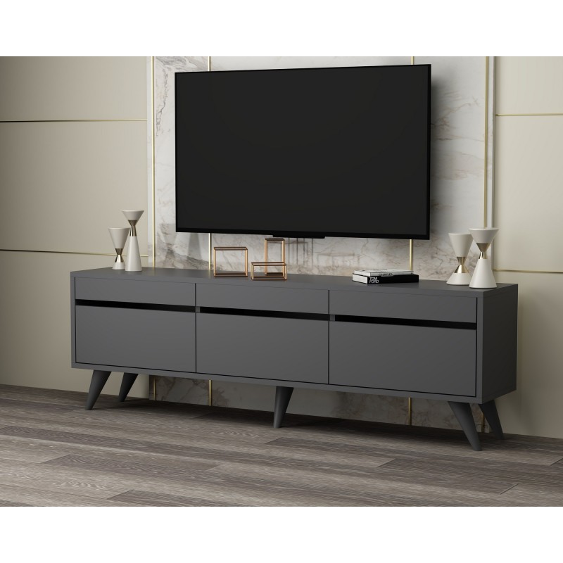 TV Stand River - Anthracite Anthracite