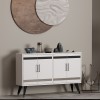 TV Stand İlda - White White