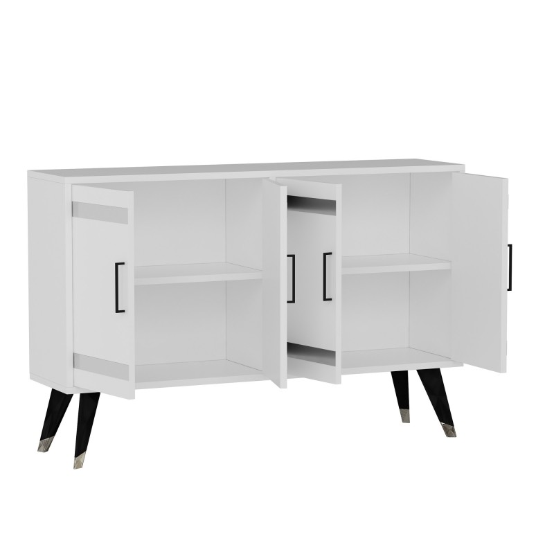 TV Stand İlda - White White