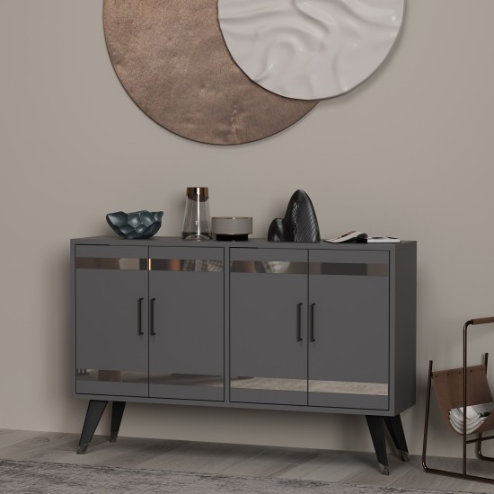 TV Stand İlda - Anthracite Anthracite TV Stand İlda - Anthracite Anthracite
