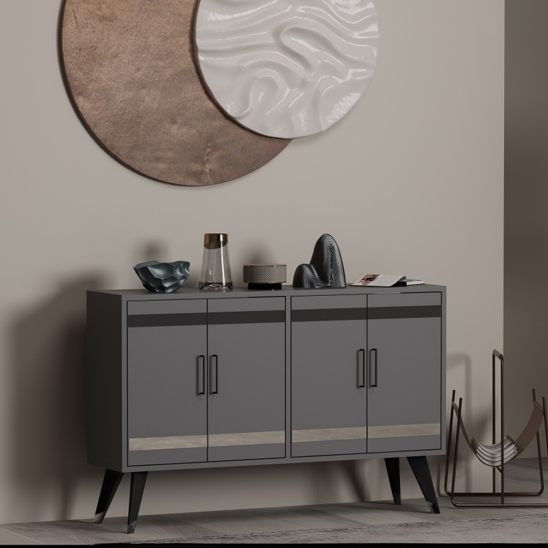 TV Stand İlda - Anthracite Anthracite