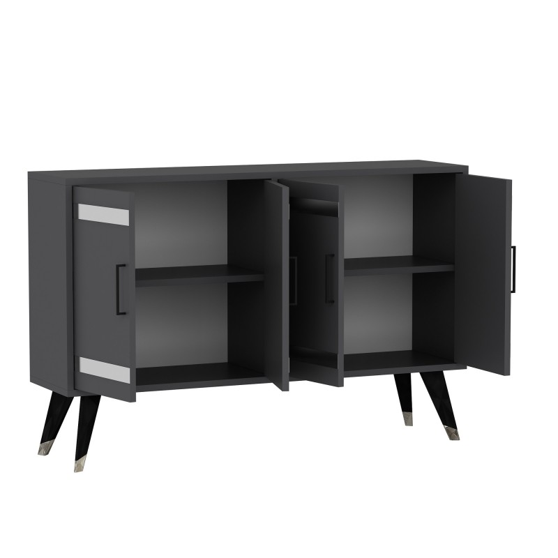 TV Stand İlda - Anthracite Anthracite