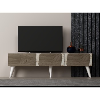 TV Stand Veas - Marble, Walnut Marble
Walnut