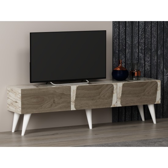 TV Stand Veas - Marble, Walnut Marble
Walnut TV Stand Veas - Marble, Walnut Marble
Walnut