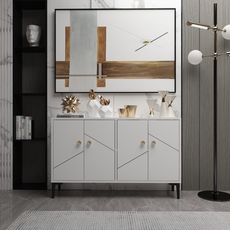 TV Stand Cria - White White