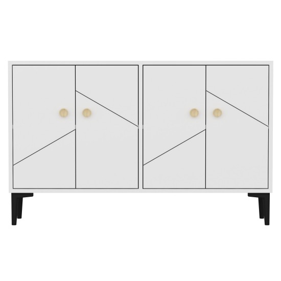 TV Stand Cria - White White