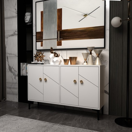 TV Stand Myria - White White TV Stand Myria - White White