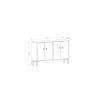 TV Stand Myria - White White