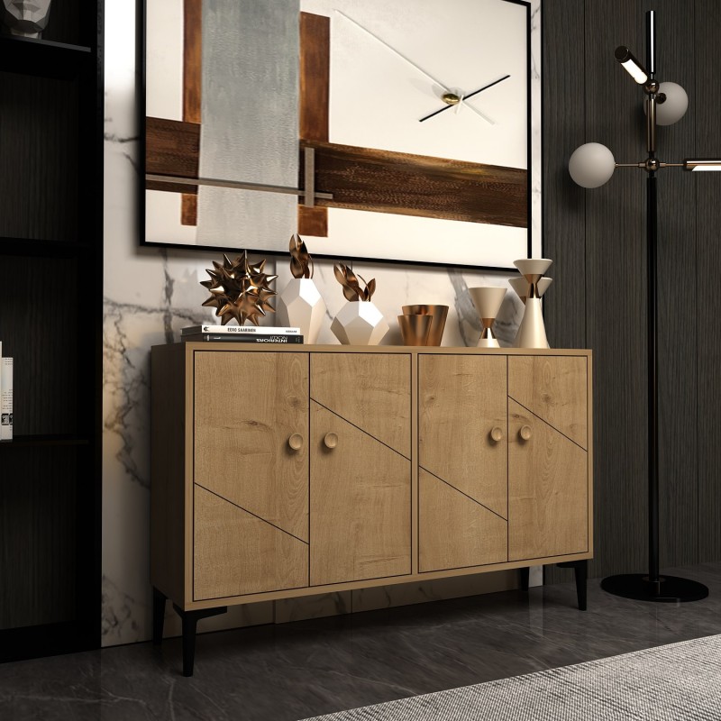 TV Stand Myria - Sapphire Oak Sapphire Oak