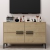 TV Stand Ctn - Sapphire Oak Sapphire Oak