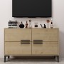 TV Stand Ctn - Sapphire Oak Sapphire Oak