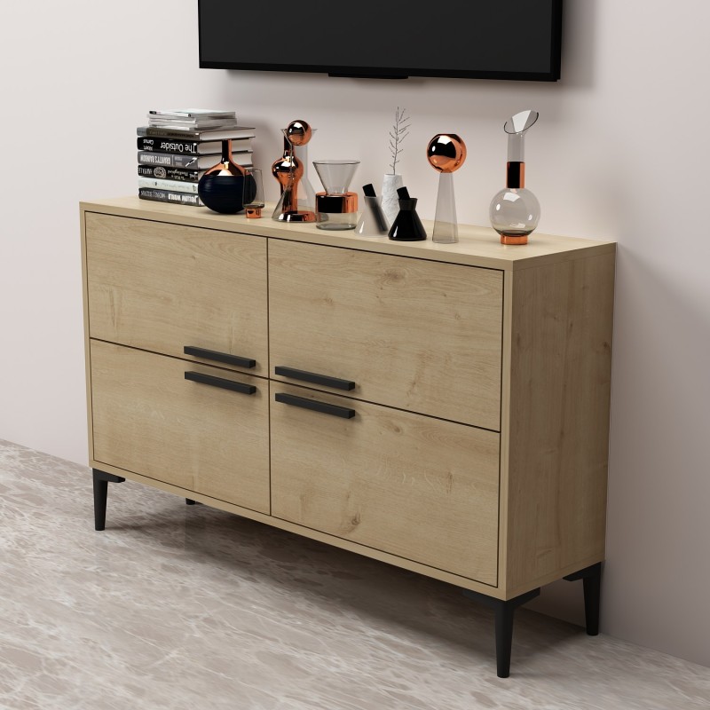 TV Stand Ctn - Sapphire Oak Sapphire Oak