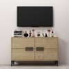 TV Stand Ctn - Sapphire Oak Sapphire Oak