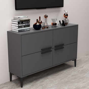TV Stand Ctn - Anthracite Anthracite