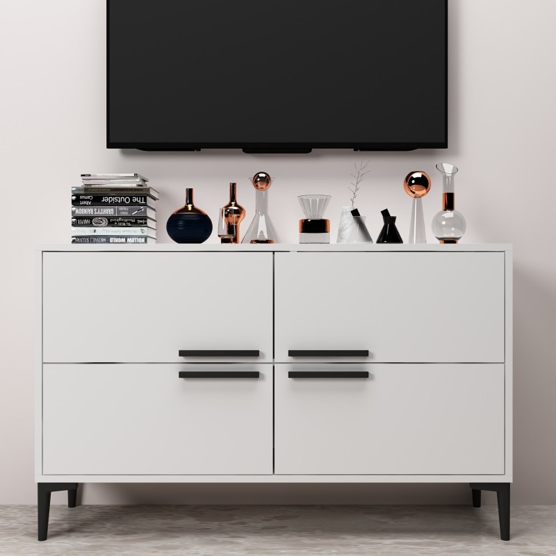 TV Stand Ctn - White White
