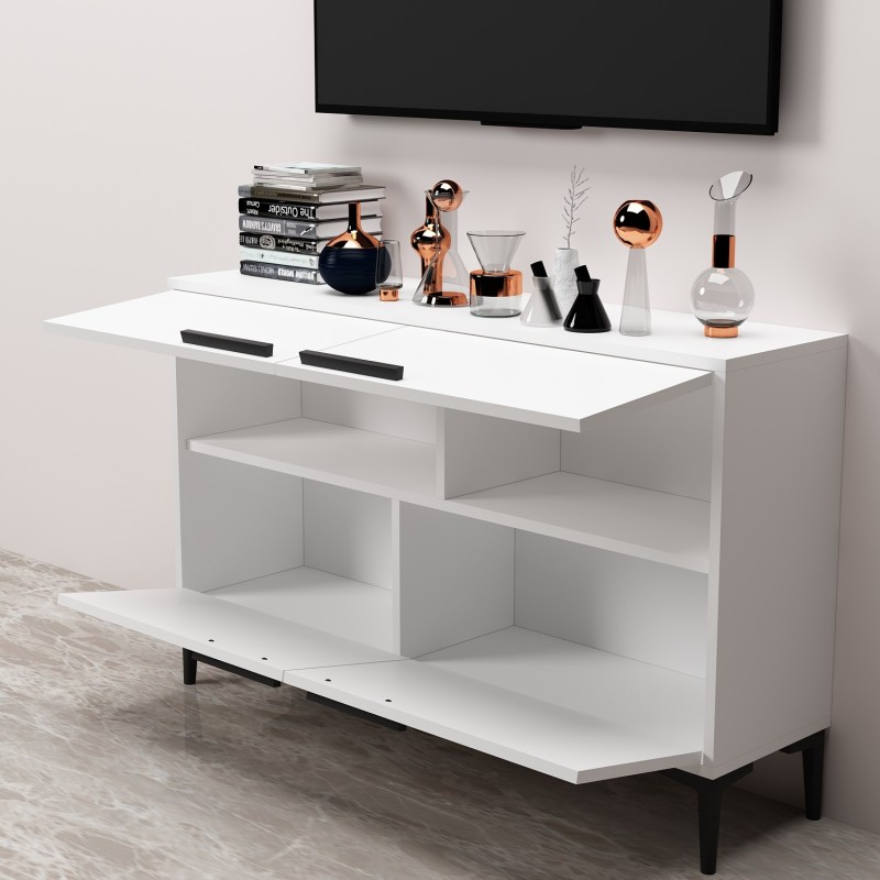 TV Stand Ctn - White White