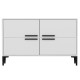 TV Stand Ctn - White White TV Stand Ctn - White White