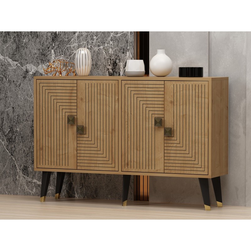 Console Ahart - Sapphire Oak, Gold Sapphire Oak
Gold