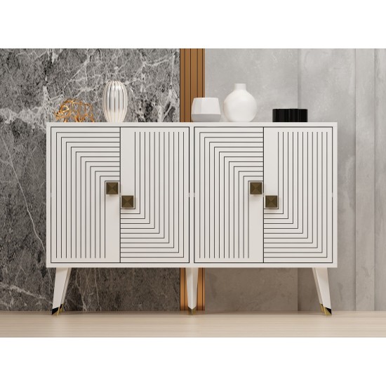 Console Ahart - White, Gold White
Gold Console Ahart - White, Gold White
Gold
