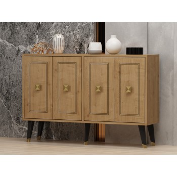 Console Hartın - Sapphire Oak, Gold Sapphire Oak
Gold