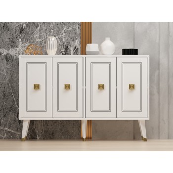 Console Hartın - White, Gold White
Gold